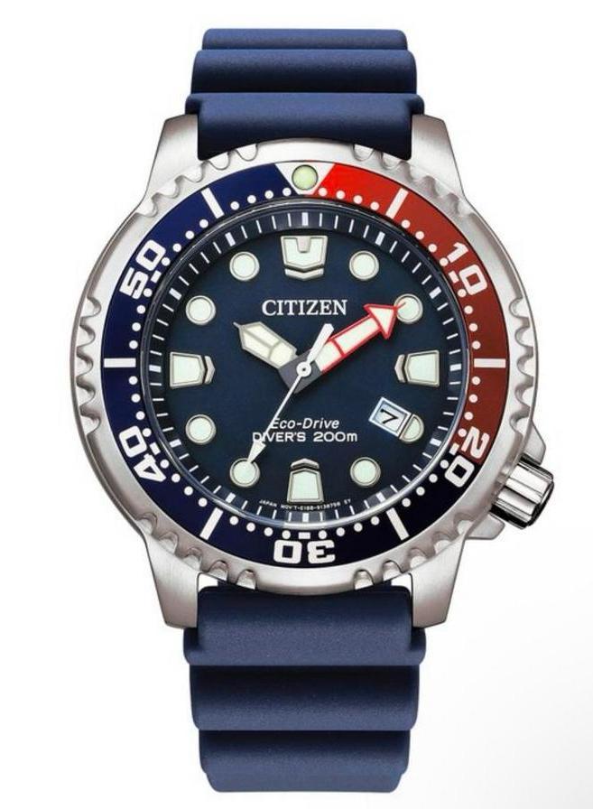 Citizen Promaster Diver Eco Drive 20 BAR - Herenhorloge, Sieraden, Tassen en Uiterlijk, Horloges | Heren, Zo goed als nieuw, Polshorloge
