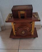 Vintage Houten Graanmolen, Ophalen