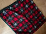 Plaid schotse ruit rood, Ophalen of Verzenden, Zo goed als nieuw