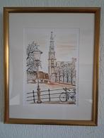 Aquarel: geschilderd door  C. Heistiane '17, Antiek en Kunst, Kunst | Tekeningen en Foto's, Ophalen of Verzenden