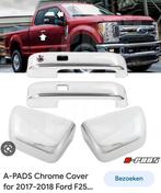 Chrome deurgrepen & spiegelkappen voor Ford F250/F350, Ophalen of Verzenden, Nieuw, Ford