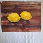@2 lemonen,  aquarel, 48cm x 35,8cm, 1998@, Ophalen of Verzenden