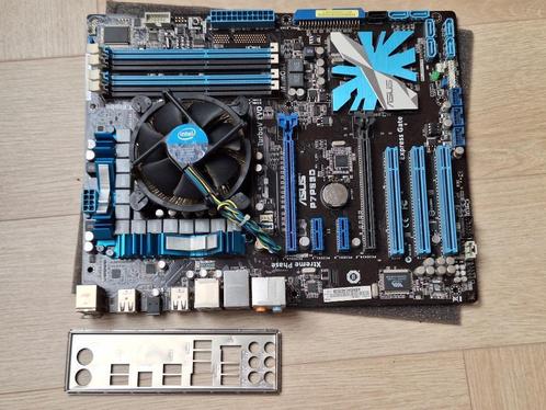 Asus P7P55D Moederbord met Intel Core i3 540 Processor, Computers en Software, Moederborden, Gebruikt, Intel, DDR3, Ophalen of Verzenden