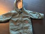Donker groene jongens winterjas maat 86, Kinderen en Baby's, Babykleding | Maat 80, Ophalen of Verzenden, Zo goed als nieuw, Jongetje