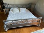Bed 1.60 m, Huis en Inrichting, Slaapkamer | Bedden, Ophalen, Tweepersoons, Zo goed als nieuw, 200 cm