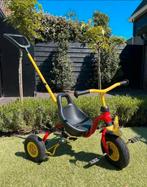 Driewieler kinder 3-wieler metaal + duwstang stevig fietsje, Kinderen en Baby's, Ophalen, Gebruikt, Trapvoertuig