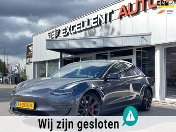 Tesla Model 3 Performance 75 kWh beschikbaar voor biedingen