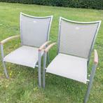 Tuinstoelen Hartman Prestige aluminium, Ophalen, Gebruikt, Aluminium, Stapelbaar