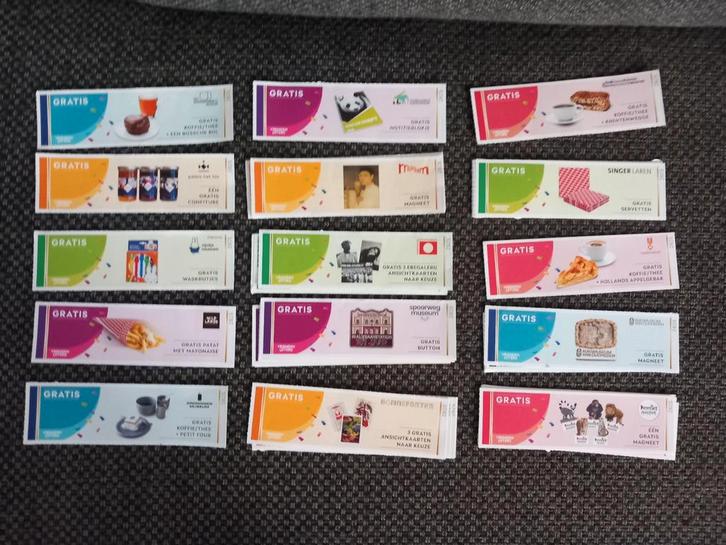 Vriendenloterij bonnen, Tickets en Kaartjes, Kortingen en Cadeaubonnen, Drie personen of meer, Kortingsbon