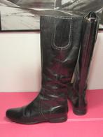 Mooie hoge zwarte leren Unisa laarzen maat 40, Kleding | Dames, Schoenen, Hoge laarzen, Zwart, Ophalen of Verzenden, Zo goed als nieuw