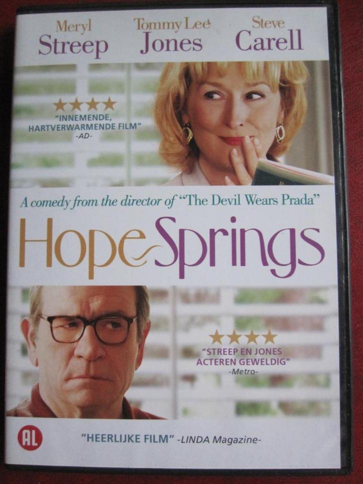 Hope Springs (2012), Cd's en Dvd's, Dvd's | Komedie, Zo goed als nieuw, Romantische komedie, Alle leeftijden, Ophalen of Verzenden