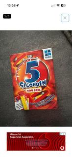 spel 5 seconde, Hobby en Vrije tijd, Gezelschapsspellen | Bordspellen, Ophalen of Verzenden, Zo goed als nieuw