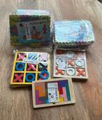 Houten Spelletjes & Foam Puzzelmatten Set, Een of twee spelers, Ophalen of Verzenden, Nieuw