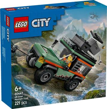 LEGO City 60447 4x4 Terreinwagen voor de Bergen * LEGOhuis beschikbaar voor biedingen