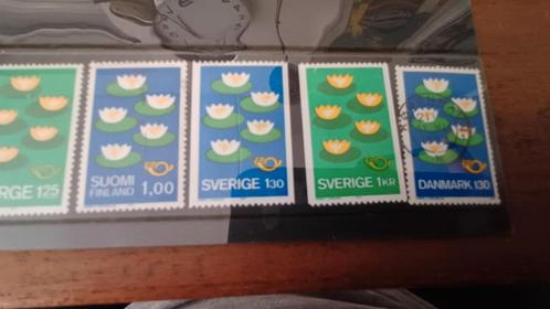 Scandinavië,  1977, Norden, Postzegels en Munten, Postzegels | Thematische zegels, Gestempeld, Dier of Natuur, Ophalen of Verzenden