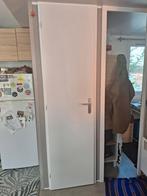 smalle binnendeur wit ideaal voor tiny house of stacaravan, Doe-het-zelf en Verbouw, Deuren en Horren, Ophalen, 80 tot 100 cm