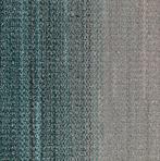 Teal/Stone tapijttegels Woven Gradience van Interface, Huis en Inrichting, Stoffering | Vloerbedekking, 75 m² of meer, Nieuw, Ophalen of Verzenden