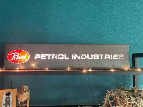 Vintage lamp van Petrol Industries, Huis en Inrichting, Lampen | Wandlampen, Gebruikt, Metaal, Overige materialen, Ophalen