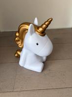 Unicorn lamp werkt op batterijen, Ophalen of Verzenden, Zo goed als nieuw, Lamp