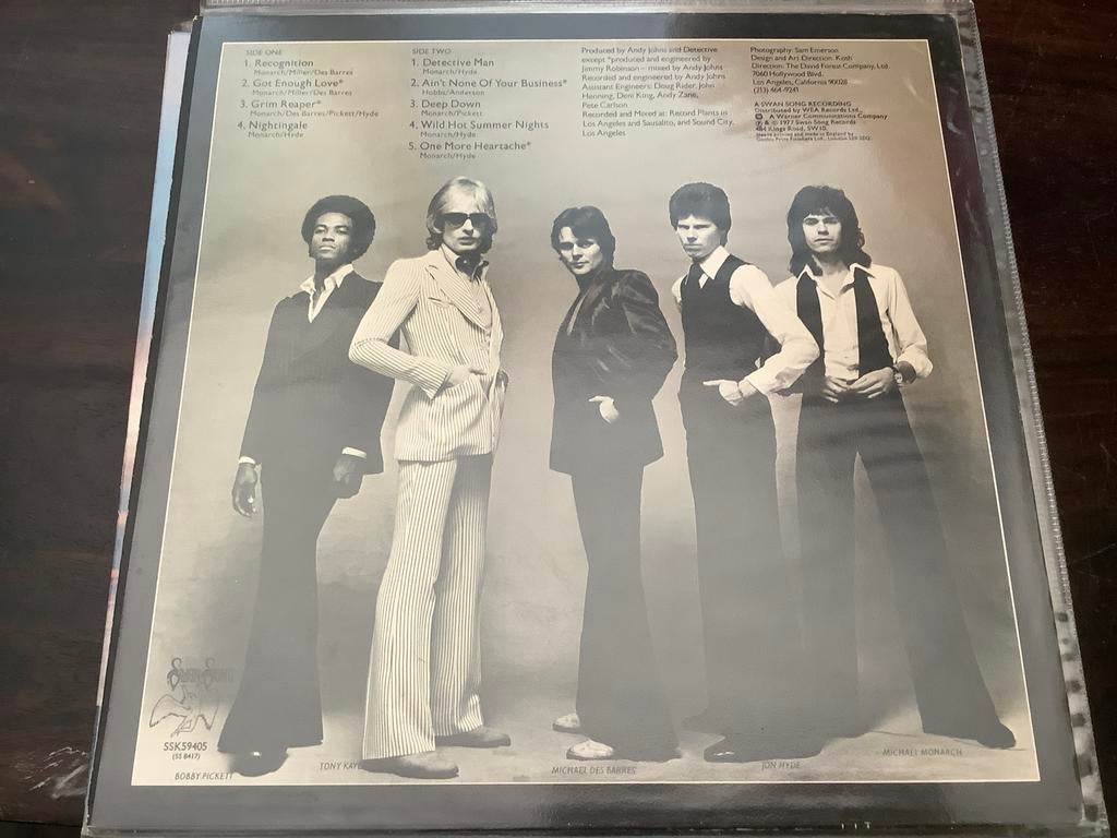 Detective - Detective LP, Ophalen of Verzenden, Zo goed als nieuw, 12 inch, Rock-'n-Roll