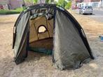 Karpertent 1 persoons Bivvy, Watersport en Boten, Hengelsport | Karpervissen, Ophalen of Verzenden, Zo goed als nieuw, Complete set