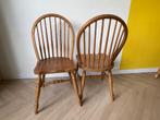 Houten stoelen, Ophalen, Gebruikt, Twee, Bruin