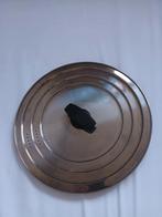 Spatdeksel - Universeel RVS, Ophalen of Verzenden, Gebruikt
