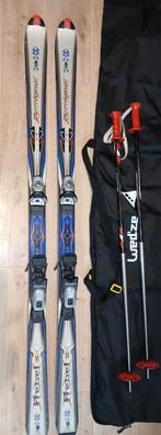 Rossignol rebel 170 ski's skies + stokken + tas, Ophalen, 160 tot 180 cm, Gebruikt, Rossignol