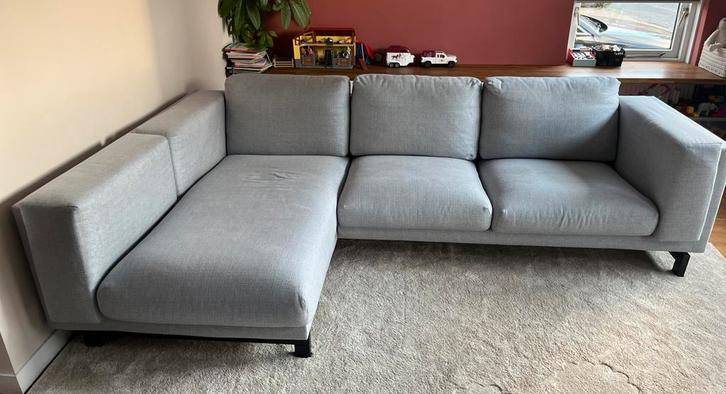 Soferia bank hoes ikea Nockeby grijs, Huis en Inrichting, Banken | Bankstellen, Ophalen of Verzenden