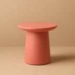 HK Living Earthenware bijzettafel Ø40 kleur Peach, Huis en Inrichting, Tafels | Bijzettafels, Ophalen, Minder dan 55 cm, Rond