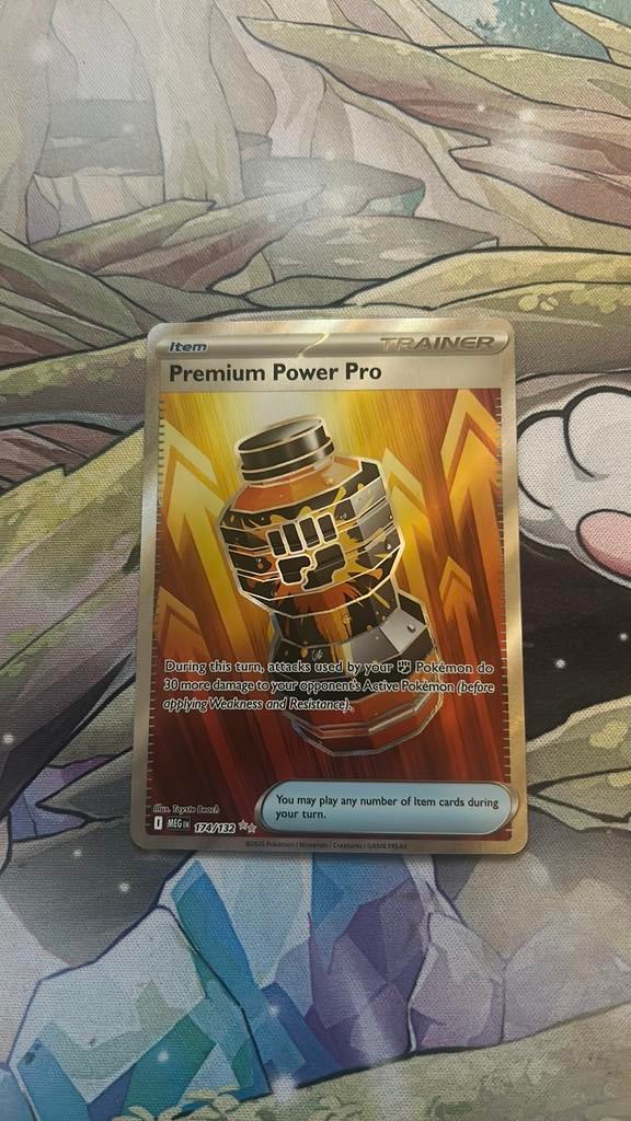 Premium Power Pro Mega Evolution, Ophalen of Verzenden, Zo goed als nieuw