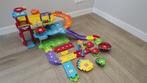 Toet Toet garage, baan en 12 auto's, Kinderen en Baby's, Speelgoed | Vtech, Ophalen, Gebruikt, 2 tot 4 jaar