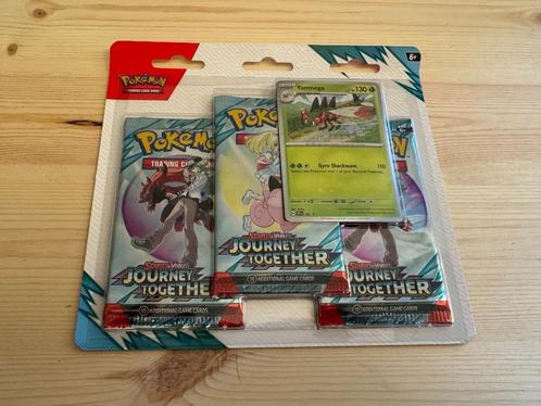 Pokemon Journey Together Booster Blister Scrafty & Yanmega, Hobby en Vrije tijd, Verzamelkaartspellen | Pokémon, Nieuw, Boosterbox