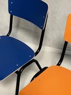 Retro eettafelstoelen nieuw kantoor melamine hout prijs p/s, Overige kleuren, NL, Ophalen of Verzenden, Valk