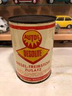 Oude Olie blik Autol Diesolite Vol Duitsland 1liter, Verzamelen, Merken en Reclamevoorwerpen, Ophalen of Verzenden, Gebruikt, Gebruiksvoorwerp