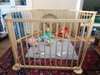 Boxenland - inklapbare houten grondbox / playpen met deur, Ophalen, Zo goed als nieuw, Overige vormen