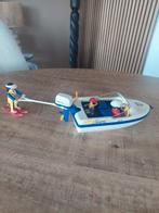 Playmobil Motorboot met Waterski 3009-A, Ophalen of Verzenden, Gebruikt, Complete set