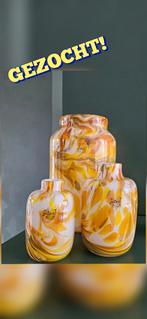 Fidrio vazen, Ophalen of Verzenden, Overige kleuren, Glas, Minder dan 50 cm