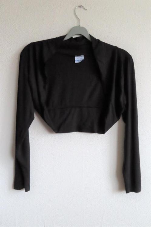 Bolero Zwart Bagoes mt 2 44-46 (2883), Kleding | Dames, Truien en Vesten, Zo goed als nieuw, Maat 42/44 (L), Zwart, Ophalen of Verzenden
