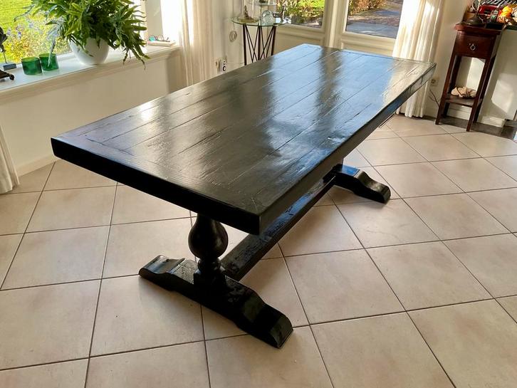 Antieke Oud Eiken Kloostertafel 180x80cm, Huis en Inrichting, Tafels | Eettafels, Gebruikt, 50 tot 100 cm, 150 tot 200 cm, Vijf personen of meer