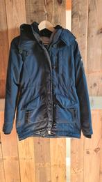 Winterjas Hollister maat XS, Kleding | Dames, Blauw, Ophalen of Verzenden, Zo goed als nieuw, Maat 34 (XS) of kleiner