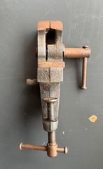 Mini bankschroef (oud), Doe-het-zelf en Verbouw, Werkbanken, Ophalen of Verzenden, Gebruikt, Minder dan 70 cm, Bankschroef