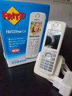 Fritz!Fon C4 Draadloze Telefoon, Ophalen of Verzenden, Zo goed als nieuw, 1 handset, Stralingsarm