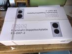 PKM Elektrische draagbare dubbelkookplaat ( NIEUW), Witgoed en Apparatuur, Kookplaten, Nieuw, 3 kookzones of minder, Ophalen of Verzenden