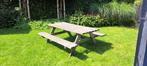 Picknicktafel, Ophalen, Gebruikt, Rechthoekig, Hout