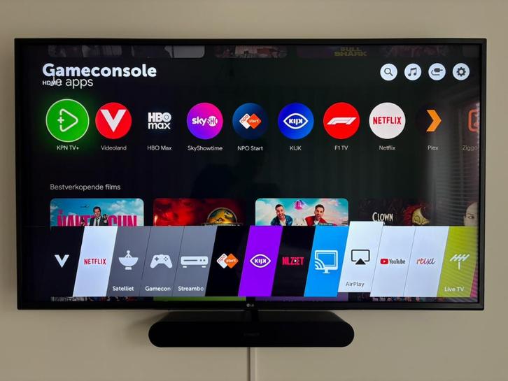 LG 55 inch 4K LED Smart TV 55UK6200PLA +muurbeugel |topstaat, Audio, Tv en Foto, Televisies, Zo goed als nieuw, LED, 100 cm of meer