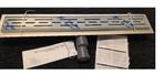 Wiesbaden RVS Douchegoot - met Flens 60 cm, Wiesbaden, Ophalen of Verzenden, Rvs, Info@wiesbaden.nl