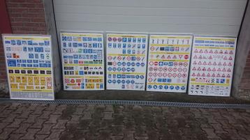 Verkeersborden posters  beschikbaar voor biedingen