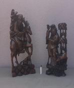 Chinese gesneden figuren van Shao Lao,, Ophalen of Verzenden