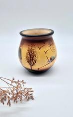 Handgeschilderde Majolica Vaas, Ophalen of Verzenden